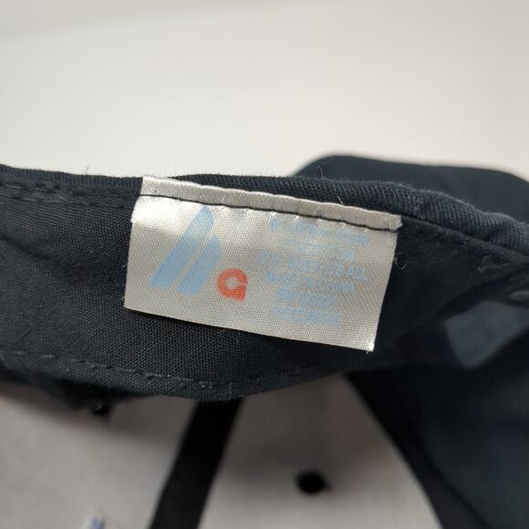 Mobil Delvac Snapback Hat Black One Size Adjustable Embroidered 6 Panel - Picture 9 of 9